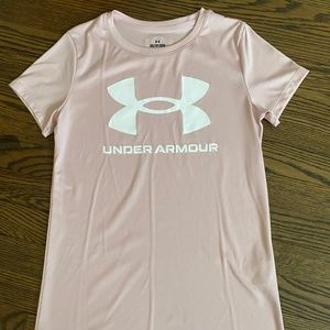 Pale Pink Under Armour Shirt XS